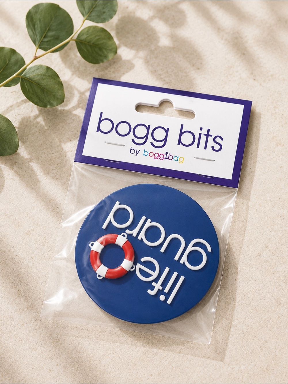 BOGG BAG Blue Round 'Life Guard' Bag Charm